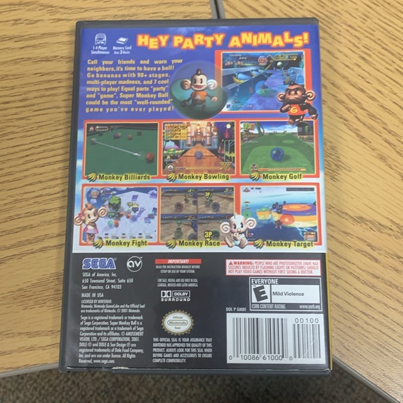 Super Monkey Ball Video Game for Nintendo GameCube - Picture 2 of 13